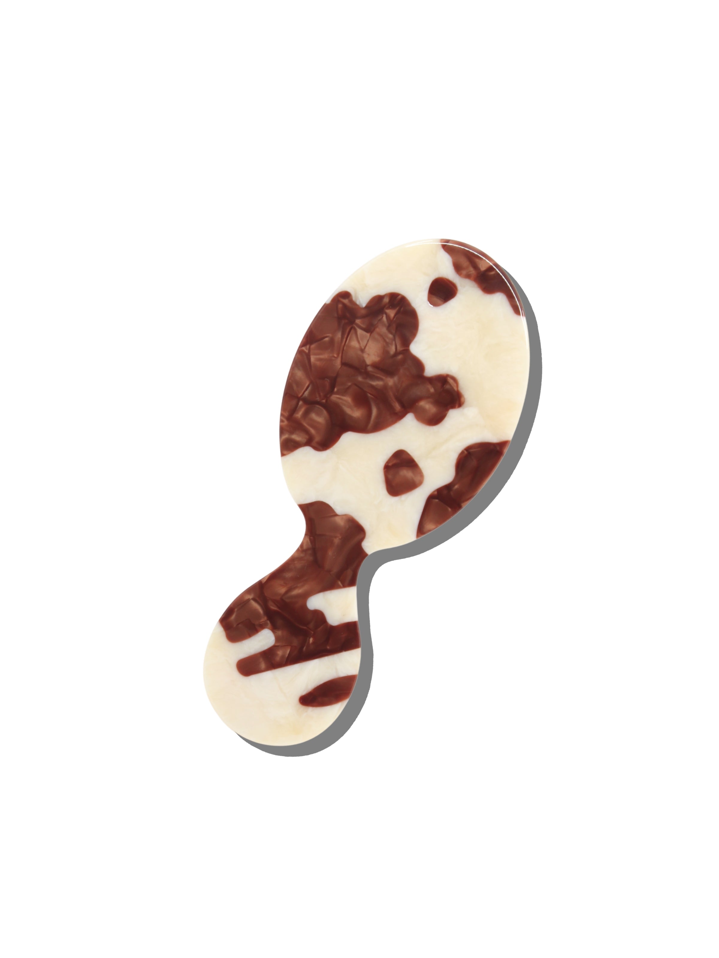 Hand-painted Cowhide Brush | Eco-Friendly