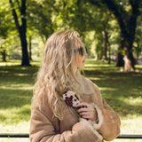 Hand-painted Cowhide Brush | Eco-Friendly