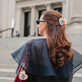 Hand-painted New York Loves You Heart Bag Charm + Keychain | Eco-Friendly