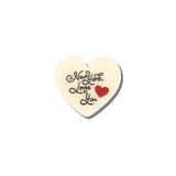 Hand-painted New York Loves You Heart Brooch Pin