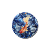 Hand-painted Koi Fish Compact Mirror | Eco-Friendly