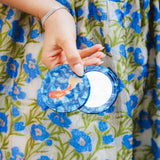 Hand-painted Koi Fish Compact Mirror | Eco-Friendly