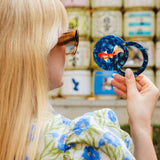 Hand-painted Koi Fish Compact Mirror | Eco-Friendly