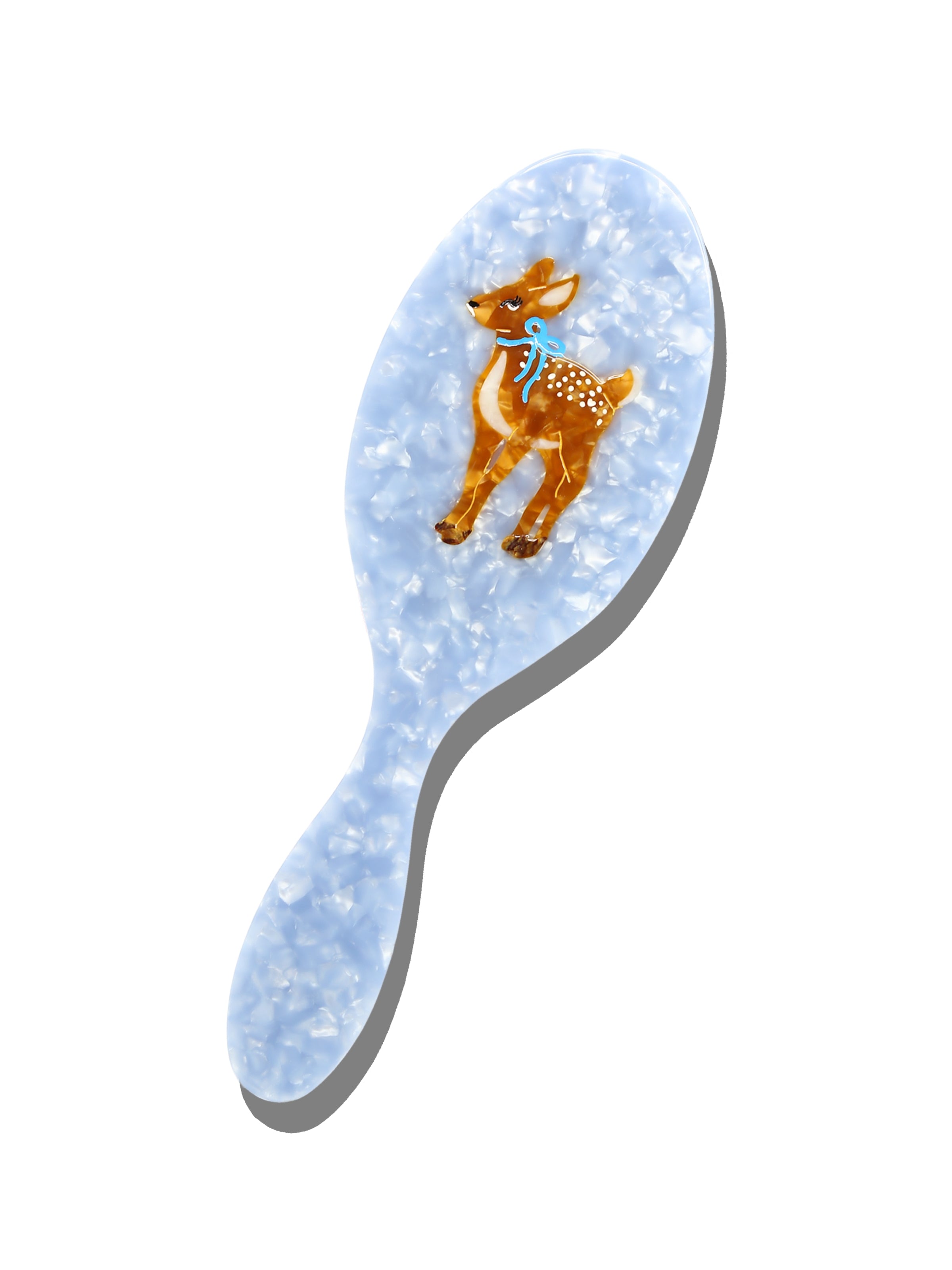 Hand-painted Fawn Brush | Eco-Friendly
