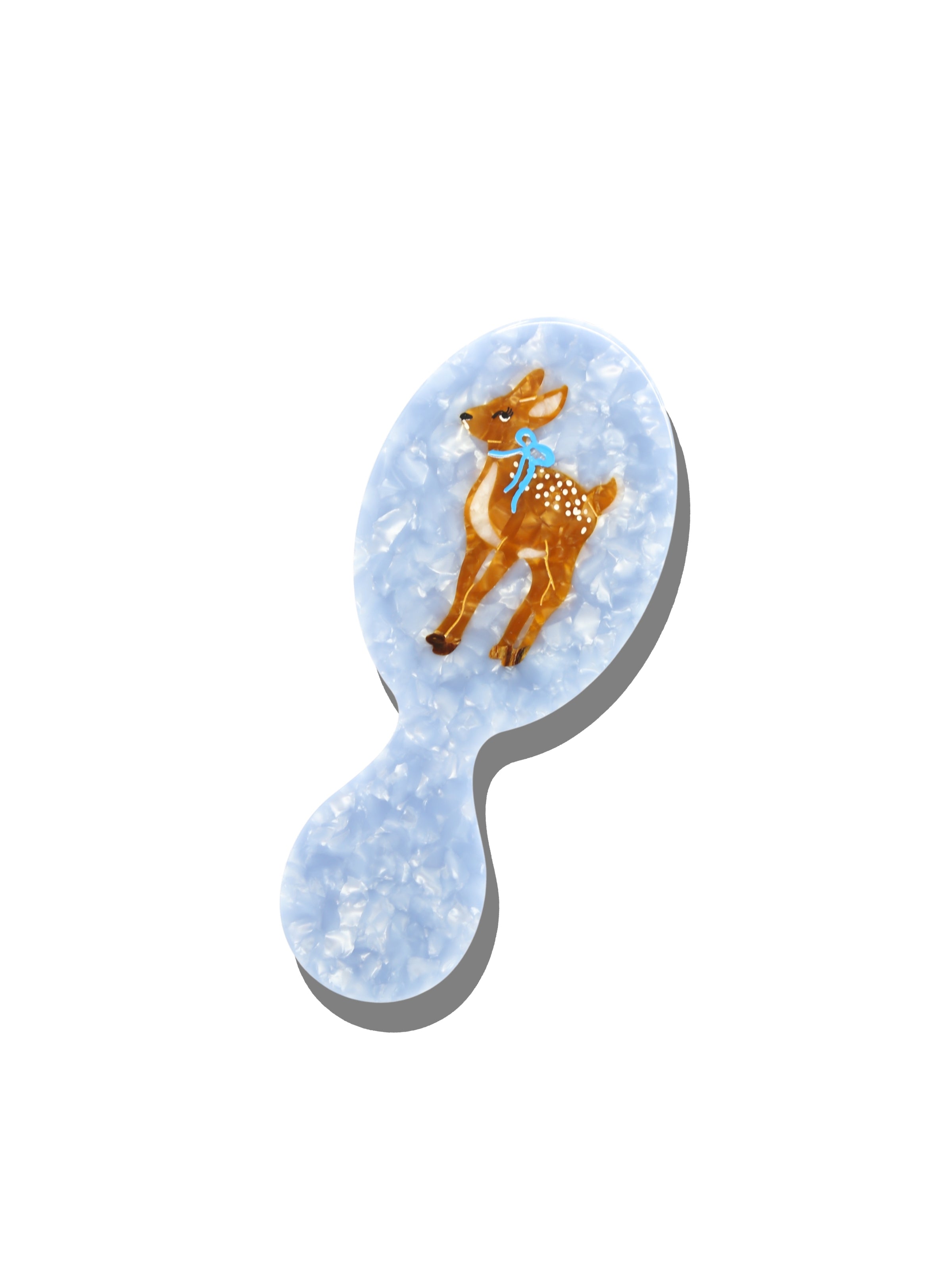 Hand-painted Fawn Brush | Eco-Friendly