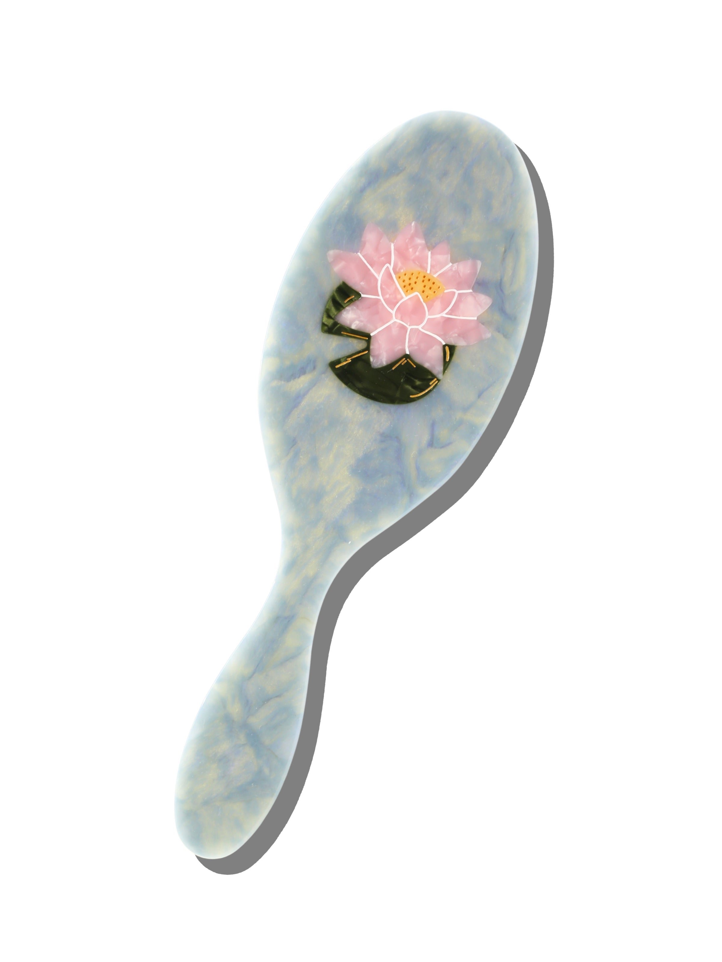 Hand-painted Japanese Lily Brush | Eco-Friendly