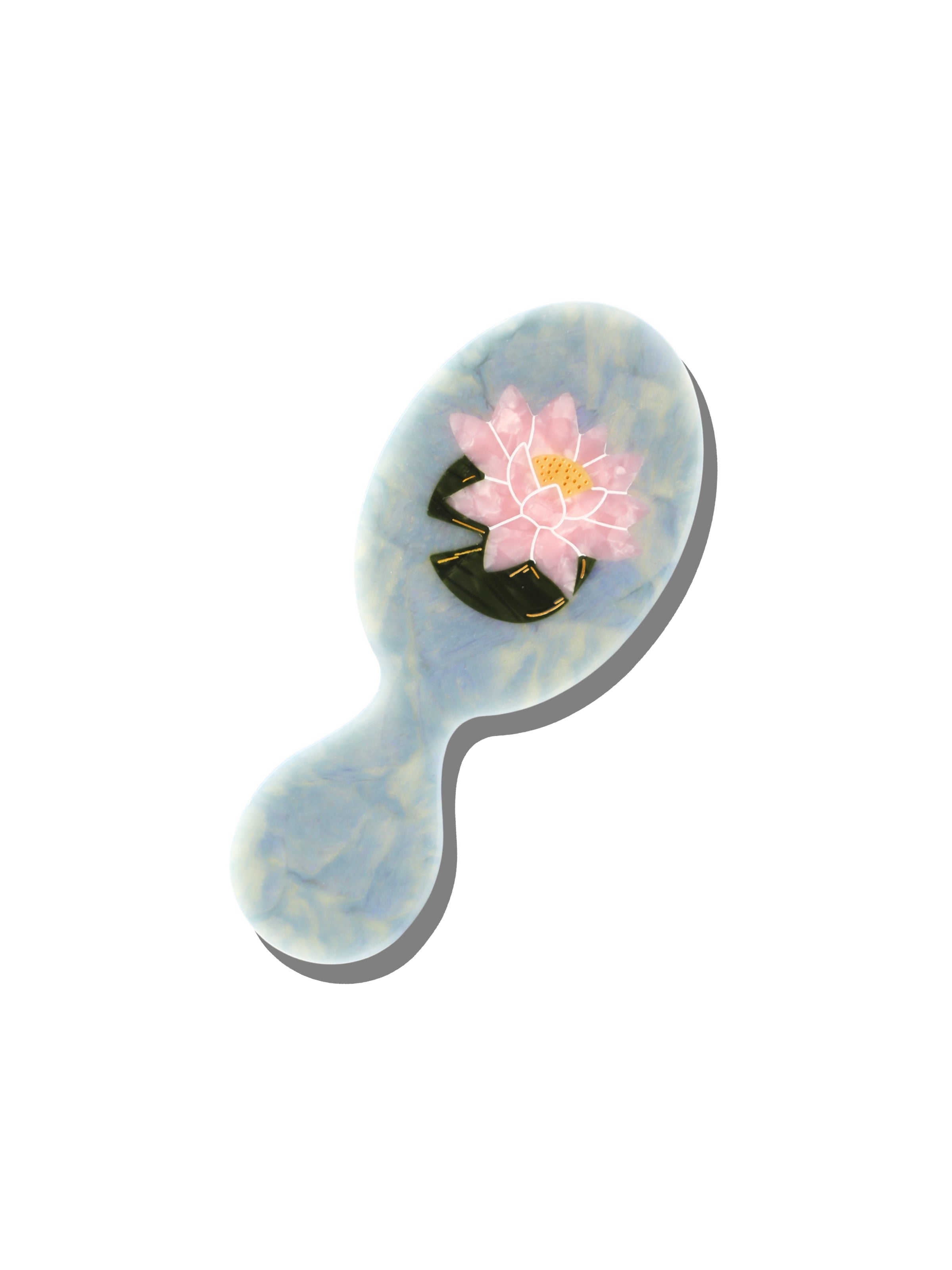 Hand-painted Japanese Lily Brush | Eco-Friendly
