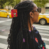 Hand-painted Maneki-Neko Cat Claw Hair Clip | Eco-Friendly