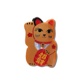 Hand-painted Maneki-Neko Cat Claw Hair Clip | Eco-Friendly