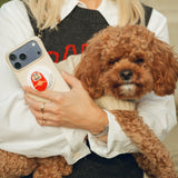 Hand-painted Daruma Doll GripCharm | Eco-Friendly