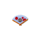 Hand-painted Japanese Fan Brooch Pin