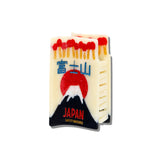 Hand-painted MT Fuji Matches Claw Hair Clip | Eco-Friendly