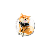 Hand-painted Shiba Inu GripCharm | Eco-Friendly