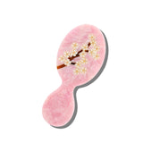 Hand-painted Pink Sakura Blossom Brush | Eco-Friendly