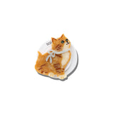 Hand-painted Vintage Kitten GripCharm | Eco-Friendly