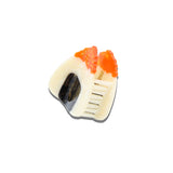 Hand-painted Onigiri Claw Hair Clip | Eco-Friendly