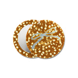 Hand-painted Vintage Bow Compact Mirror | Eco-Friendly