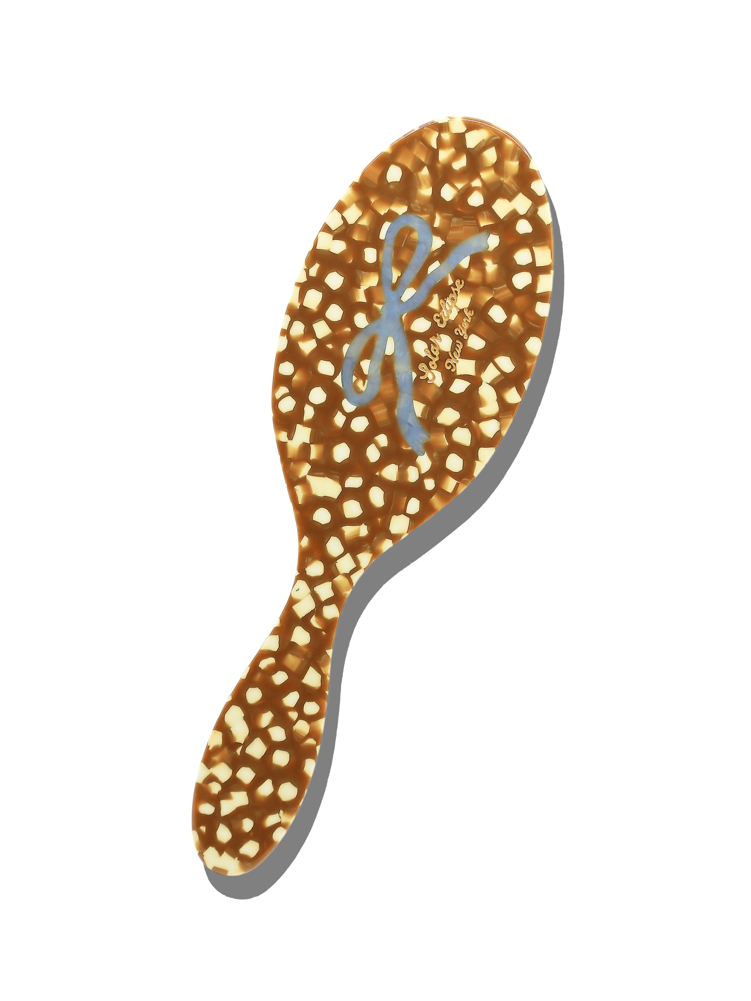 Hand-painted Fawn Vintage Bow Brush | Eco-Friendly