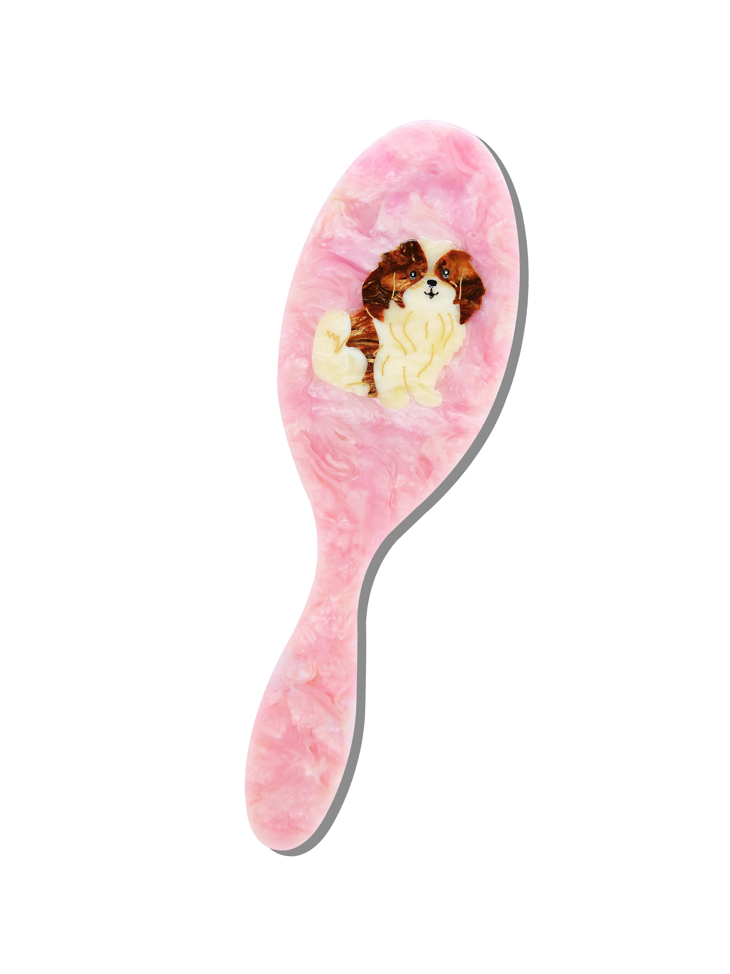 Hand-painted Shih Tzu Pup Brush | Eco-Friendly