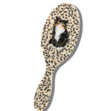 Hand-painted Tuxedo Cat Brush | Eco-Friendly