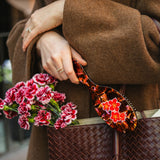 Hand-painted Winter Blossom Brush | Eco-Friendly