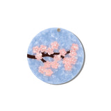 Hand-painted Sakura Blossom Compact Mirror | Eco-Friendly