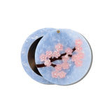 Hand-painted Sakura Blossom Compact Mirror | Eco-Friendly