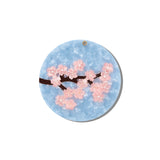 Hand-painted Sakura Blossom Compact Mirror | Eco-Friendly