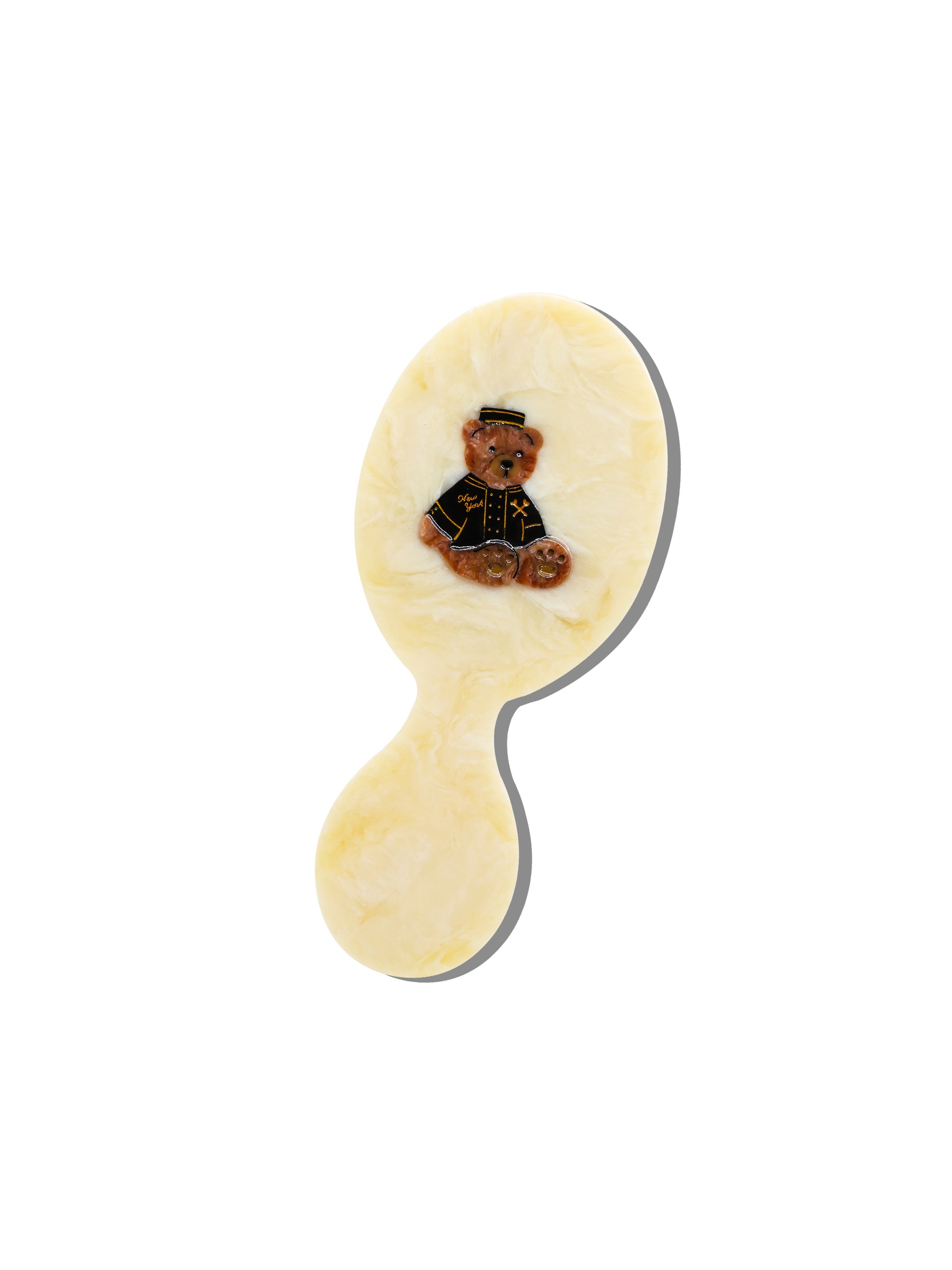 Hand-painted Hotel Teddy Brush | Eco-Friendly