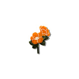 Hand-painted Vintage Poppy Brooch Pin