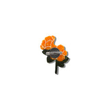Hand-painted Vintage Poppy Brooch Pin