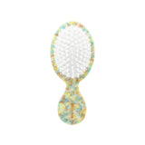 Hand-painted Orange Vintage Poppy Brush | Eco-Friendly