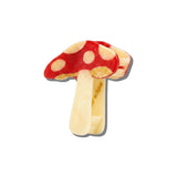 Hand-painted Mushroom Claw Hair Clip | Eco-Friendly
