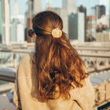 Hand-painted Folklore Pumpkin Claw Hair Clip | Eco-Friendly