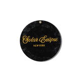 Hand-painted Solar Eclipse Compact Mirror | Eco-Friendly