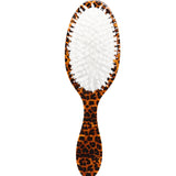 Hand-painted Solar Eclipse Golden Leopard Brush | Eco-Friendly
