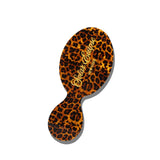Hand-painted Solar Eclipse Golden Leopard Brush | Eco-Friendly