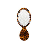 Hand-painted Solar Eclipse Golden Leopard Brush | Eco-Friendly