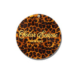 Hand-painted Solar Eclipse Compact Mirror | Eco-Friendly