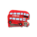 Hand-painted London Bus Compact Mirror | Eco-Friendly