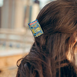 Hand-painted Le Jazz Club Claw Hair Clip | Eco-Friendly