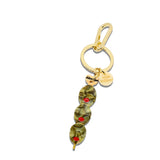 Hand-painted Martini Olives Bag Charm + Keychain | Eco-Friendly