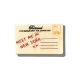 Hand-painted New York Postcard Compact Mirror | Eco-Friendly