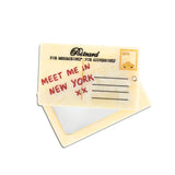 Hand-painted New York Postcard Compact Mirror | Eco-Friendly