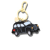 Hand-painted London Cab Bag Charm + Keychain | Eco-Friendly