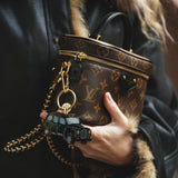 Hand-painted London Cab Bag Charm + Keychain | Eco-Friendly