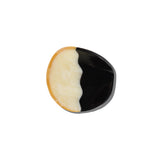 Hand-painted Black and White Cookie Claw Hair Clip | Eco-Friendly