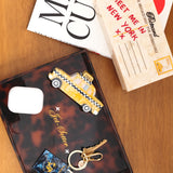 Hand-painted Jet-Setter Inlay Heirloom Tray