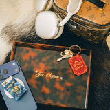 Hand-painted Jet-Setter Inlay Heirloom Tray