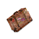Hand-painted Vintage Luggage Claw Hair Clip | Eco-Friendly
